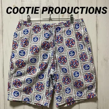 COOTIE PRODUCTIONS 그레이트풀 데드 하프 팬츠 올 패턴