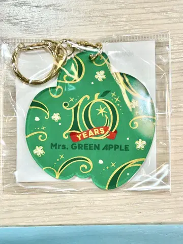 Mrs. GREEN APPLE 10주년 키링 오키나와 한정판 팝업