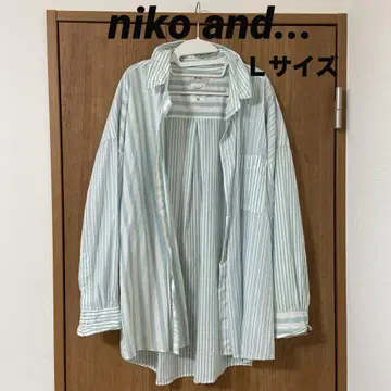 niko and - 스트라이프 머서라이즈드 셔츠