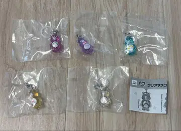 [ 미사용 새상품 ] 가챠가챠 케어베어 클리어 마스코트 참 컴프 메지루시