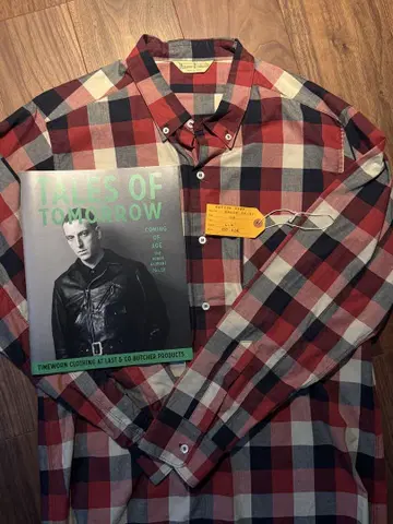 아뜨라스트 BUTTON DOWN CHECK SHIRT 16