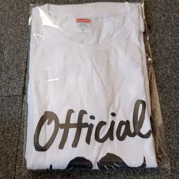 officialdism 티셔츠 XL 사이즈 히게단 초기 로고