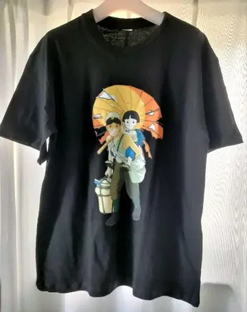반딧불이의 묘 T셔츠 XL 영화 애니메이션 MOVIETEE