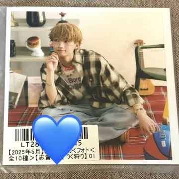 ICEx 시가 리쿠 KIRARI 키라리 스크래치 정사각형 사진