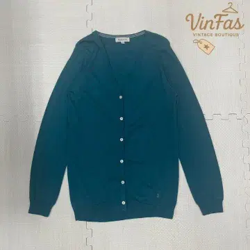 Portland 가디건 vintage 캐주얼 파랑 가을 상의
