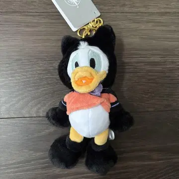 디즈니 할로윈 도날드 봉제 인형 키링 키체인 분장