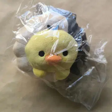 키이로이토리 걸이 봉제 인형 미스터도넛