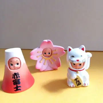 뒤집어쓰는 오비츠 큐피 피규어 컬렉션 3종