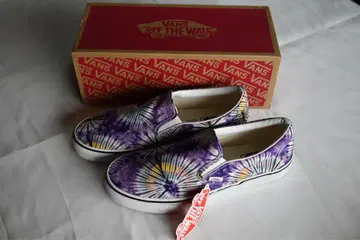 VANS 클래식 슬립온 퍼플 타이 다이 US 10