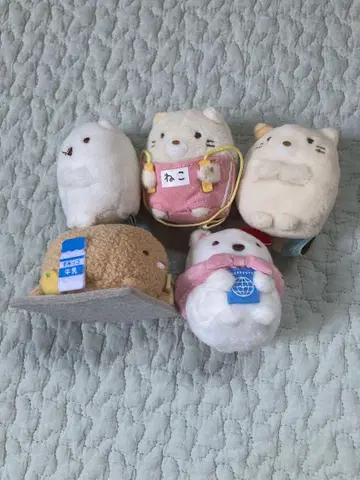 산엑스 스미코구라시 테노리 봉제 인형