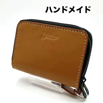 [ 새상품급 ] 핸드메이드 컴팩트 지갑 지갑 키케이스 지퍼 가죽