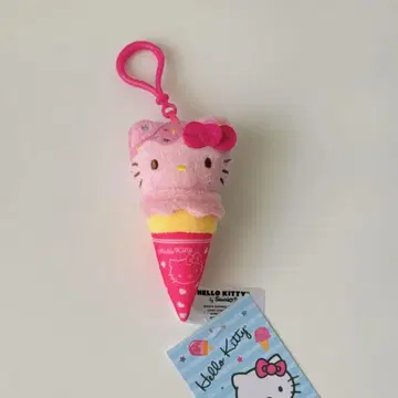 헬로키티 아이스크림형 키링
