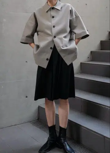 새상품 machatt 더블 크로스오버 셔츠