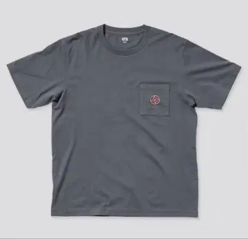 UNIQLO 주술회전 포켓 T 다크 그레이 XL