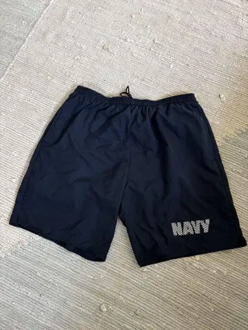 미군 NAVY IPFU 트레이닝 숏팬츠 네이비