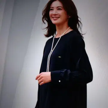 새상품 23구 클립 펄 라리엣 목걸이