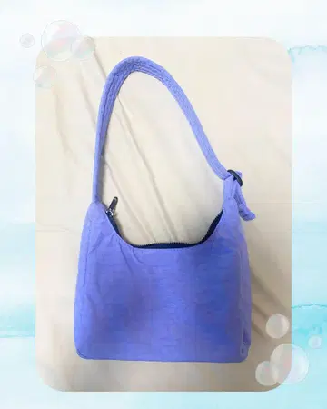 BAGGU 나일론 숄더백 블루벨