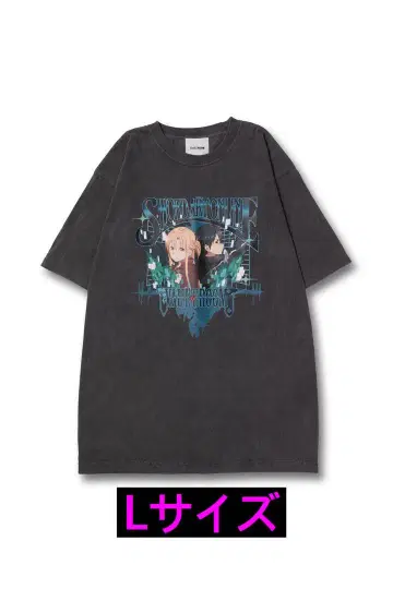 KIRITO & ASUNA TEE / CHARCOAL vaultroom