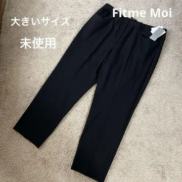 미사용 핏미모아 블랙 팬츠 빅 사이즈 5L