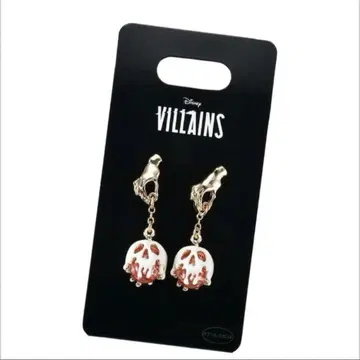 마녀 귀걸이 스윙 독사과 백설공주 DISNEY VILLAINS