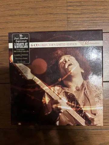 3 Nights at Winterland 6CD jimi hendrix