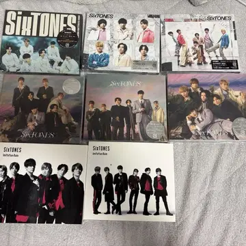 SixTONES CD 싱글 8매 세트