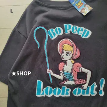 디즈니 토이스토리 보핍 사가라 자수 반팔 t셔츠 L
