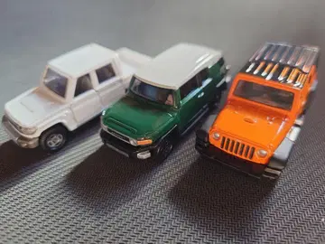 토미카 Jeep Wrangler 도요타 FJ 크루저 랜드크루저 70