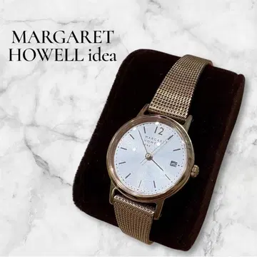 [ 배터리 교체 완료 ] MARGARET HOWELL 손목시계 핑크 골드