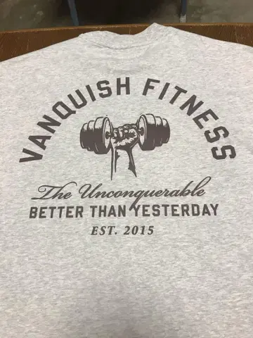 VANQUISH fitness 남성용 T셔츠 S 사이즈