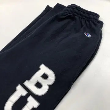 Champion 칼리지 로고 스웨트 팬츠 네이비 남성용 XL