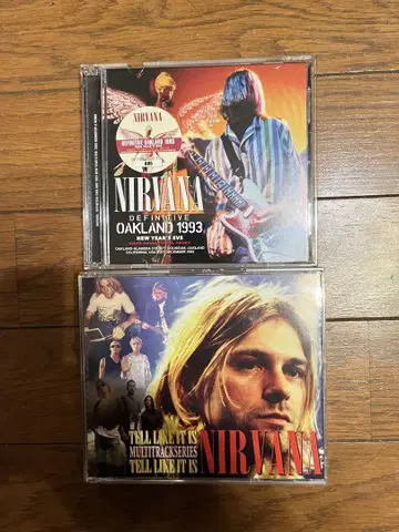 NIRVANA 컬렉터즈 CD 2장 세트 레어 새상품급