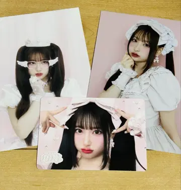 PiKi 타워 레코드 혜택 벚꽃 정원 하 루카 사진+트레이딩 카드 세트