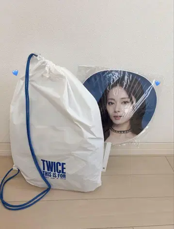 TWICE THIS IS FOR 라이브 업그레이드 굿즈 쯔위 부채