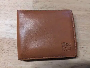 IL BISONTE 카멜 접이식 지갑