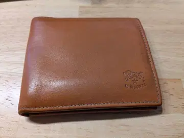 IL BISONTE 카멜 접이식 지갑 이탈리아제