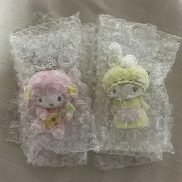 익명 배송 산리오 마스코트 마이멜로디 & 쿠로미 마이멜로의 엄마 피아노짱