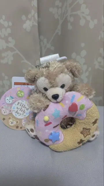더피 봉제 인형 배치 미사용 택 포함