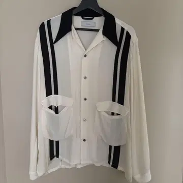 Sugarhill crape bowring shirt 21aw