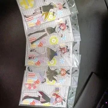 5등분의 신부 아크릴 스탠드 5장 세트
