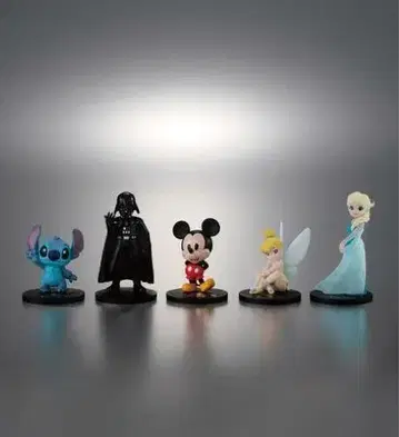 Disney100 나라분드스. 전 5종 디즈니 가챠 컴플리트