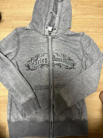 Harley-Davidson Y2k 지퍼 후드티