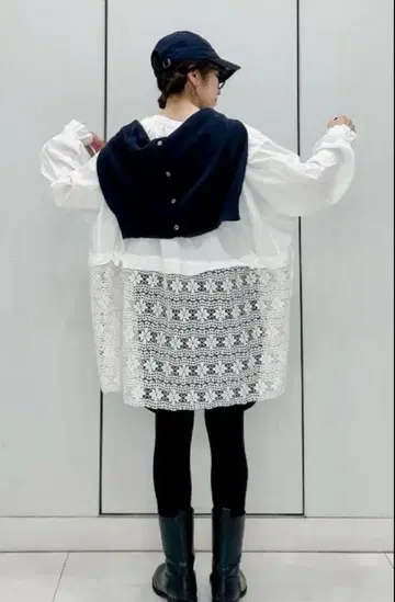 niko and - 니코앤드 코튼처치 드레스 튜닉 화이트