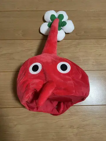 피크민 키 나리키리 모자 빨간 피크민