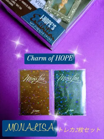 BTS Charm of HOPE MONALISA ver 포토카드 세트