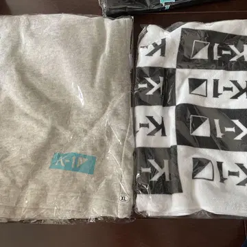 K-1 숏팬츠와 타월