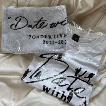 7ORDER 세브오다 Date with 티셔츠 타월