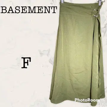 [ BASEMENTonline ] 베이스먼트온라인 롱 스커트 F