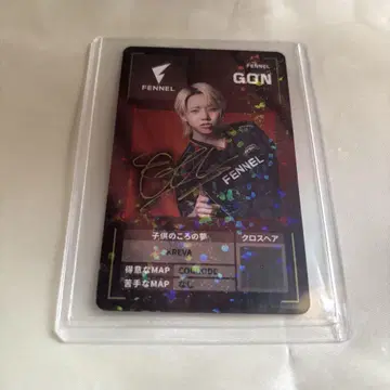GON vcj 플레이어 카드 Fennel