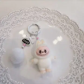 LABUBU 봉제 인형 키링 스트랩